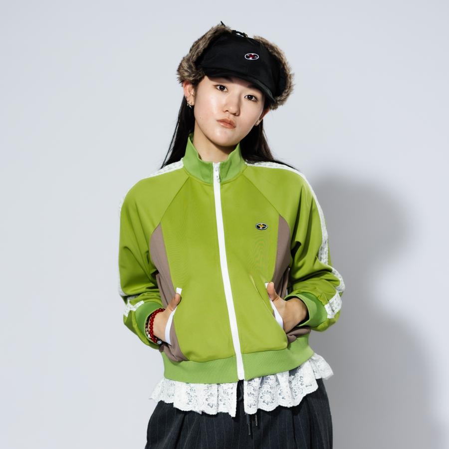 ジャージ デザイン アウター グリーン ストリート レコード WATERFALL