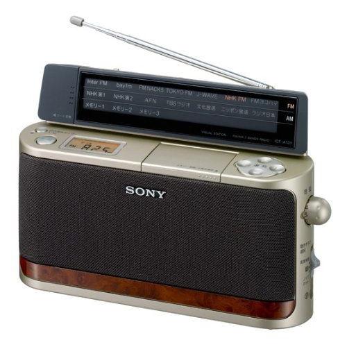 SONY FM AM ホームラジオ A101 ゴールド ICF-A101 N