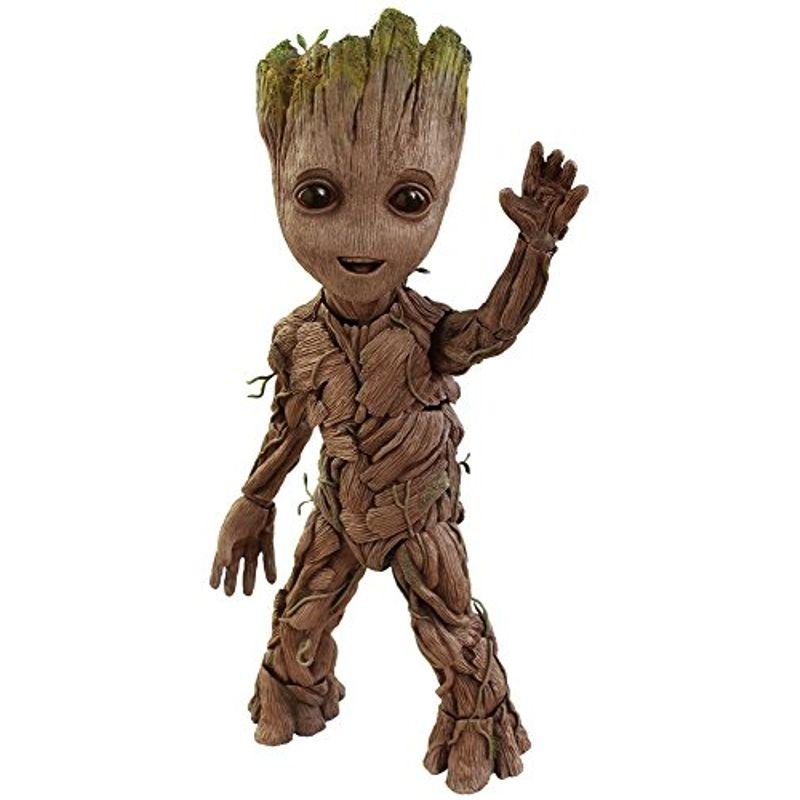 仕入元直送品 ライフサイズ マスターピース ガーディアンズ オブ ギャラクシー リミックス 1 1スケールフィギュア ベビー グルート 公式直営 Www Uma Or Ug