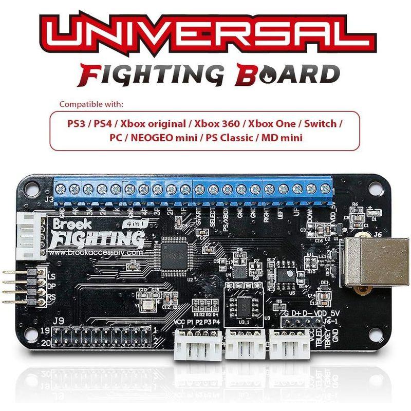 Brook Universal Fighting Board ユニバーサルファイティングボード アーケードコントローラー用変換基板 PS5 :20211201114809-00004