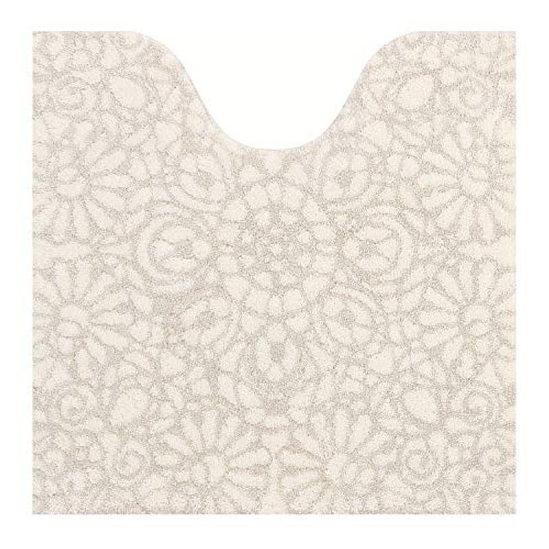 センコー Nynas ミロワール トイレマット Nynas 約70 70cm トイレ用マット アイボリー Avenue