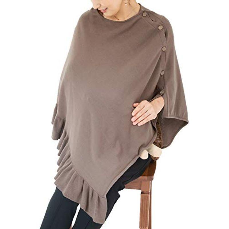 種類豊富な品揃え 大判 授乳ケープ Mommy Sweet オーガニックコットン100 ニット F ブラウン マタニティ 秋冬 ベビーカーカバー ポンチョ マタニティ 産後用品 Arbettonfinancial Com