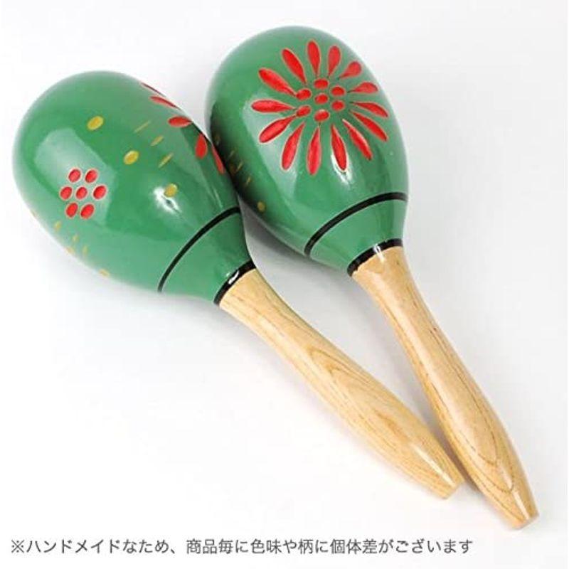 Kc マラカス 卵形 直径86mm Kma 3300 Gr グリーン 2本1組