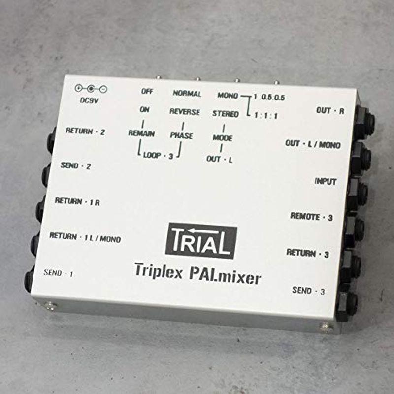 TRIAL Triplex PALmixier stereo 3チャンネル・パラレルミキサー ステレオアウト ギターエフェクター