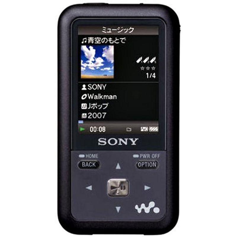 SONY ウォークマン Sシリーズ FMラジオ内蔵 ノイズキャンセリング機能搭載 8GB ブラック NW-S718F B