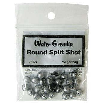 Water Gremlin Round スプリットショットシンカー 10個までメール便ok ウォーターハウス 通販 Yahoo ショッピング