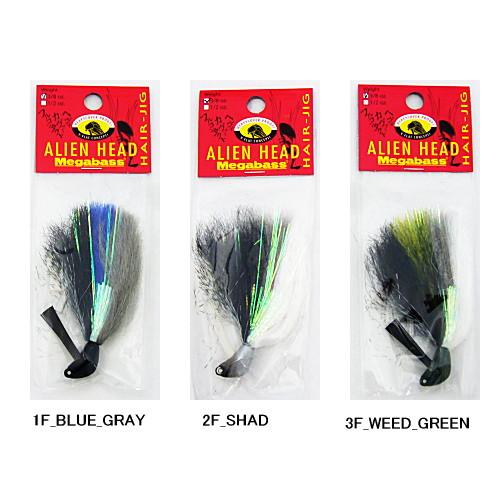 Megabass（メガバス） HEIR-JIG ヘアージグ ALIEN HEAD 3/8oz