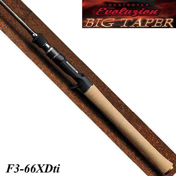 Megabass（メガバス） エヴォルジオン ビッグテーパー F3-66XDti