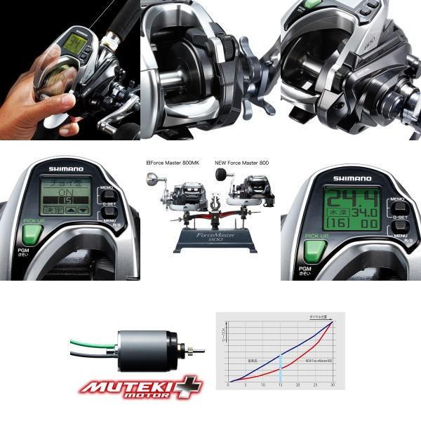 シマノ（SHIMANO） 2015 フォースマスター 800 : ウォーターハウス