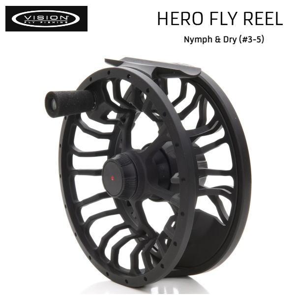 VISION HERO FLY REEL 35B（BLACK） : ウォーターハウス - 通販