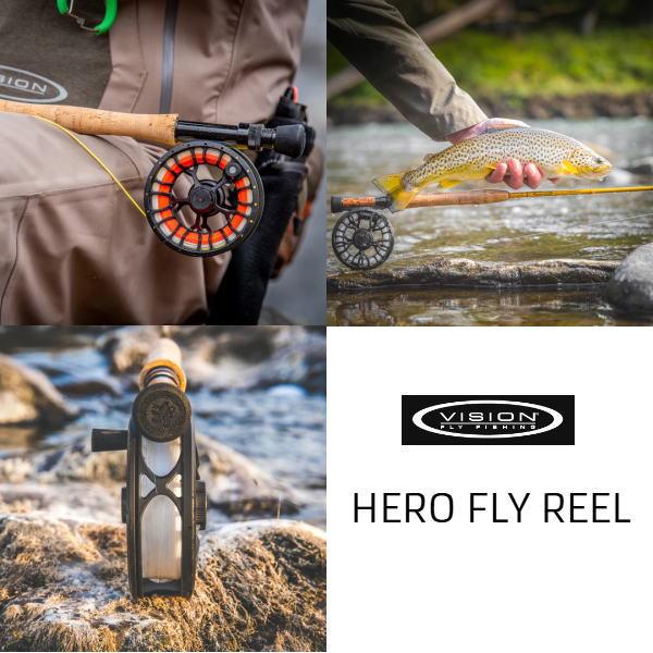 VISION HERO FLY REEL 35B（BLACK） : ウォーターハウス - 通販
