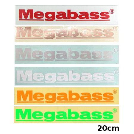 Megabass（メガバス） カッティングステッカー 20cm : ウォーター