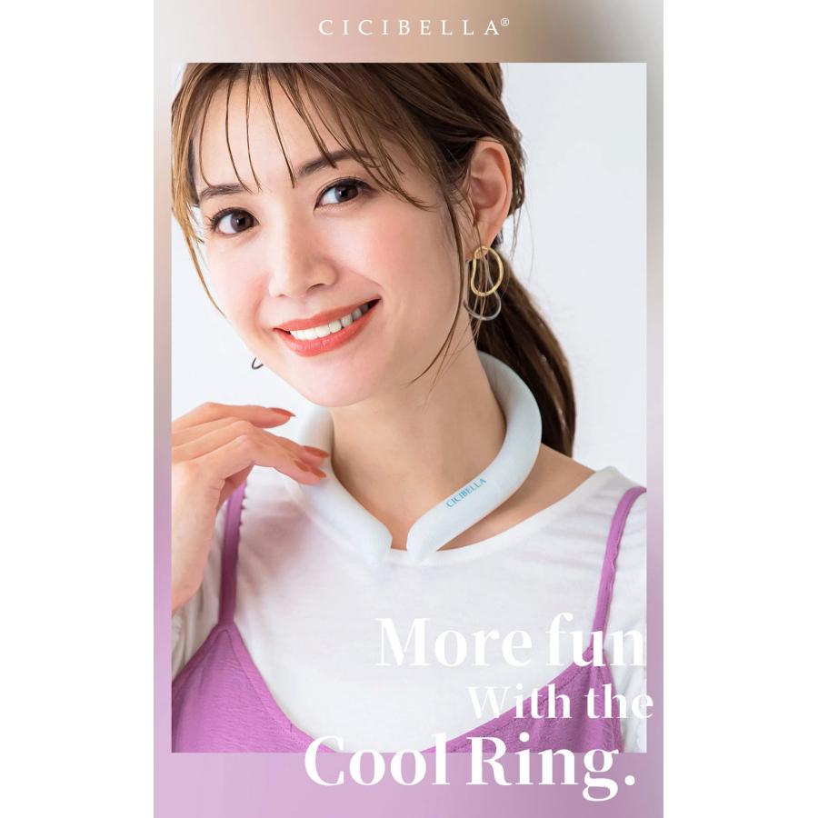 高品質アイスクールリング 28℃以下で凍る冷感ネッククーラー 熱中症