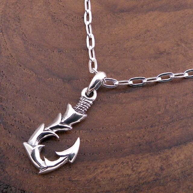 釣り アクセサリー ロングあずきチェーンセット デビルスタイル 釣り針ネックレス シルバー925 磨き布付 送料無料 F22 My 0061 アジアン リゾート スタイル 通販 Yahoo ショッピング