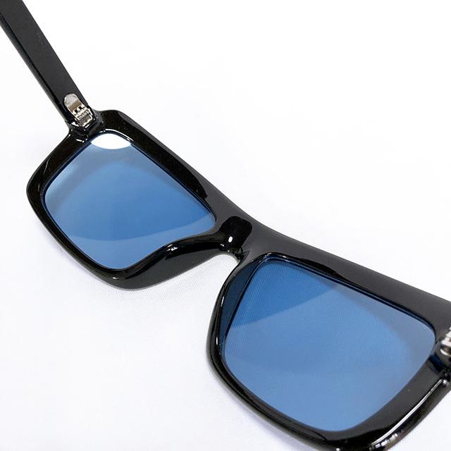 太フレーム偏光サングラス スマホが見づらくない偏光率60％ 明るめ