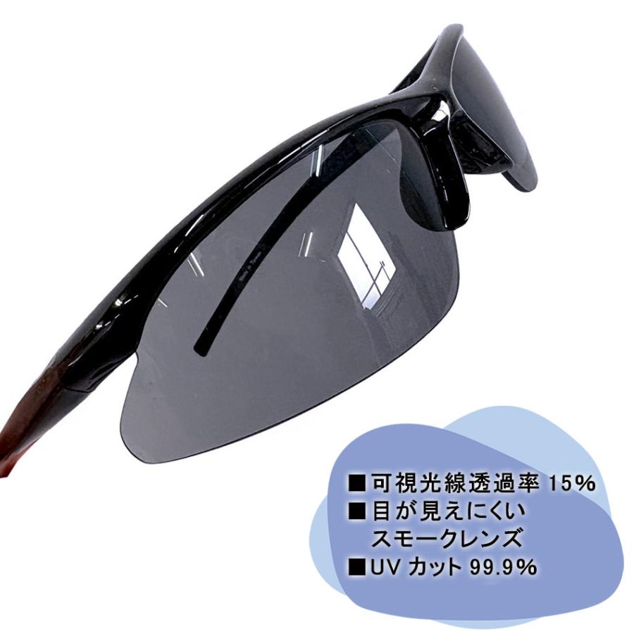 100% スポーツサングラス スモークレンズ スポーツサングラス スモークレンズ UVカット99％ PACIFICRIDE 可視