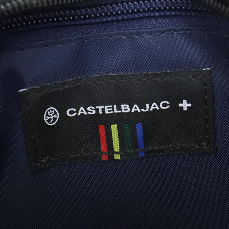 CASTELBAJAC カステルバジャック ダナン ミニショルダーバッグ 斜め掛けバッグ ショルダーポーチ 合皮 軽量 045113 メンズ レディースの画像