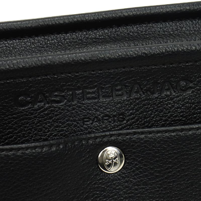 CASTELBAJAC カステルバジャック ダナン ミニショルダーバッグ 斜め掛けバッグ ショルダーポーチ 合皮 軽量 045113 メンズ レディースの画像