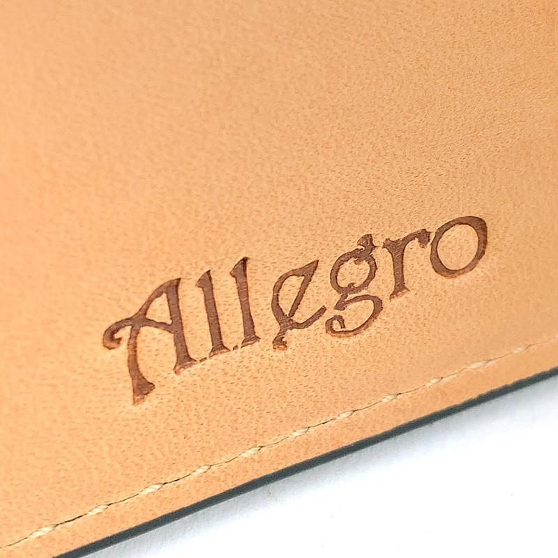 送料無料 Allegro アレグロ オーリオ ミドルウォレット セミ長財布 二