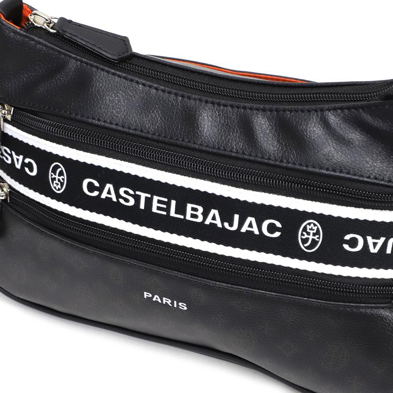 【極美品】カステルバジャック ゴルフライン 2WAYショルダーバッグ ロゴ CASTELBAJAC カステルバジャック ビアン ミニショルダーバッグ