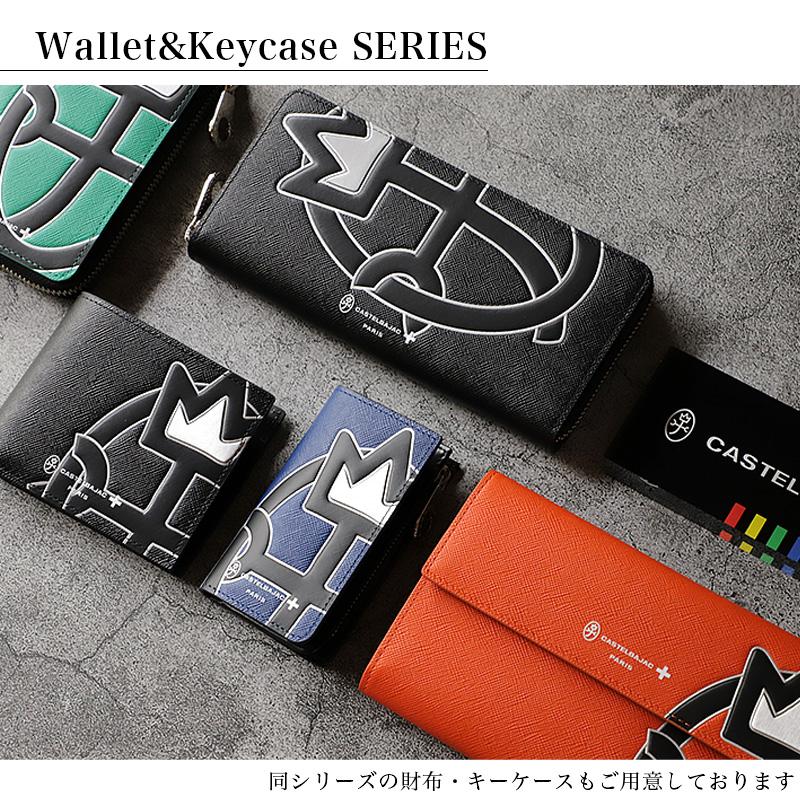 美品✨️カステルバジャック　ショルダーバッグ　レザー　ブラック CASTELBAJAC カステルバジャック バッグ ショルダーバッグ ミニ