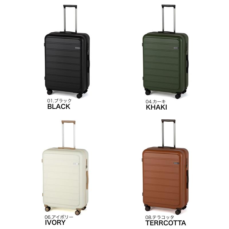 Ace ACE エース フレットボード スーツケース 68L 65cm 4.1kg 1週間 5