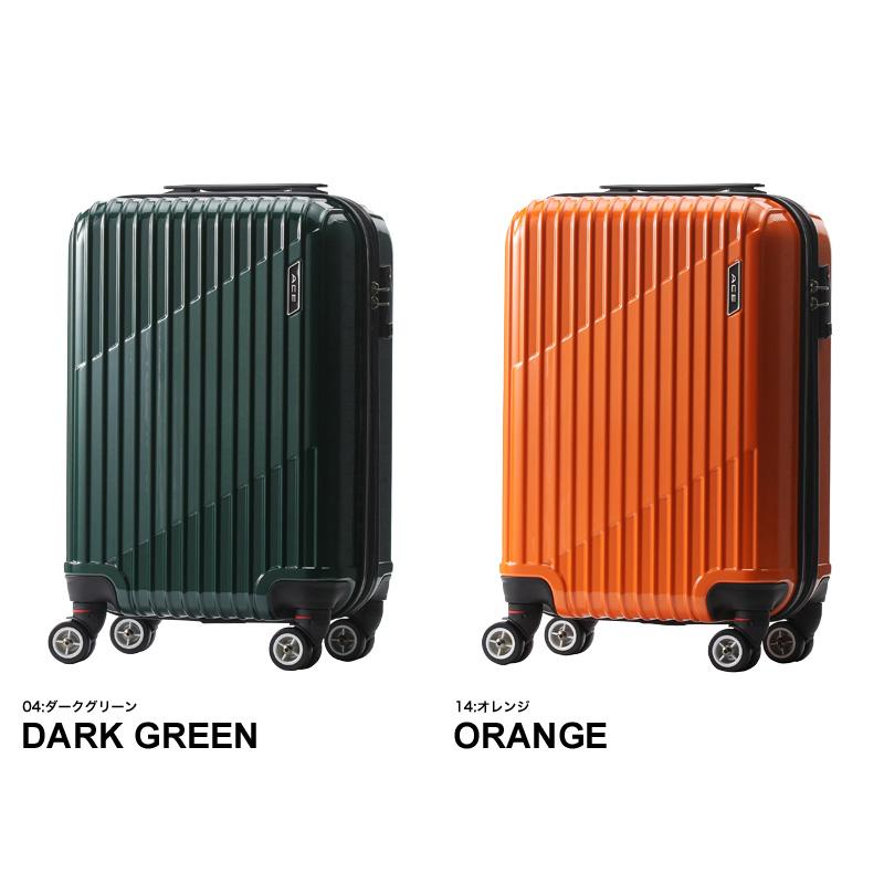 Ace（エース） クレスタ スーツケース 34L 39L 48cm 3.2kg Sサイズ 1泊