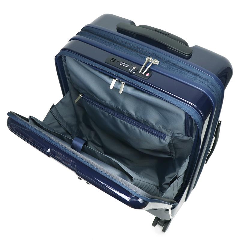 【美品】エース スーツケース フォールズ 46/57L WEB限定】ACE フォールズ 46L/57L スーツケース フロント