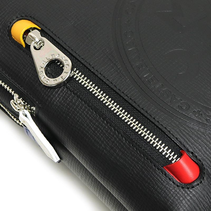 CASTELBAJAC カステルバジャック Dense デンス ボディバッグ ワンショルダーバッグ 斜め掛けバッグ A5 牛革 日本製 メンズ 072911 送料無料の画像