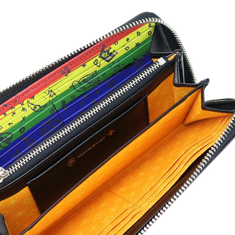 CASTELBAJAC（カステルバジャック） Elie エリー ラウンドファスナー長