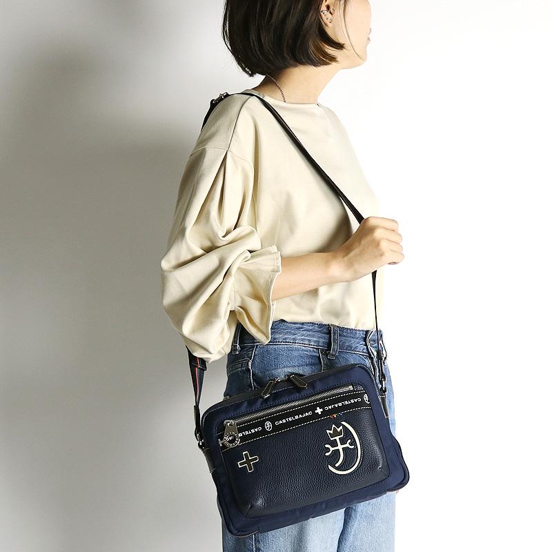 CASTELBAJAC（カステルバジャック） コネクト ショルダーバッグ 斜め