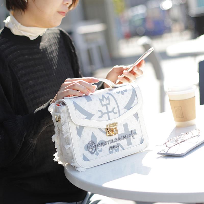 CASTELBAJAC（カステルバジャック） かぶせショルダーバッグ ペール