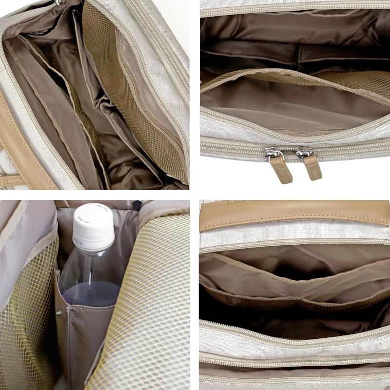 ビジネス　リュック　 定期入れ付き　ace.　エース　ベージュ Ace（エース） UBP リュック デイパック バックパック ビジネス