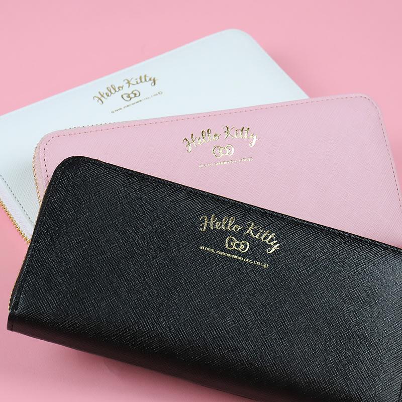 ハローキティ HELLO KITTY ラウンドファスナー長財布 札入れ ハローキティ HELLO KITTY ラウンドファスナー長財布 札入れ