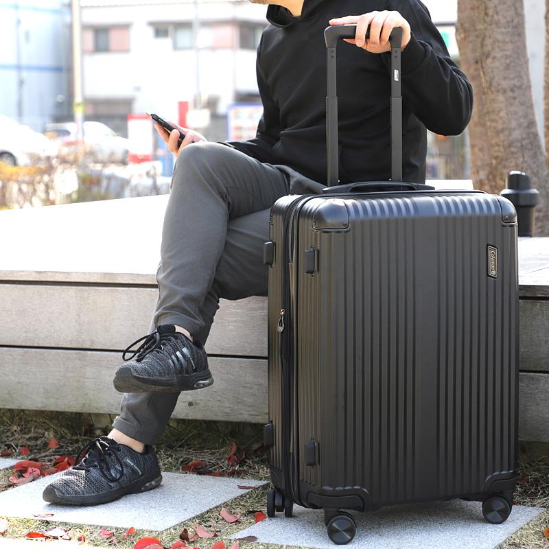Coleman コールマン スーツケース キャリーケース 旅行用かばん 60+9L 3〜5泊 TSAロック 4輪 拡張 56cm 3.8kg 軽量 14-70 メンズ レディース ジュニア 学生_16