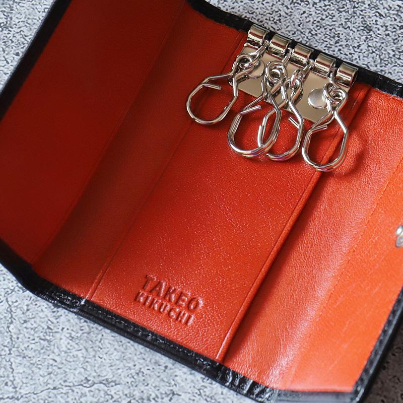 TAKEO KIKUCHI（タケオキクチ） ALDO アルド キーケース 4連 牛革 本革