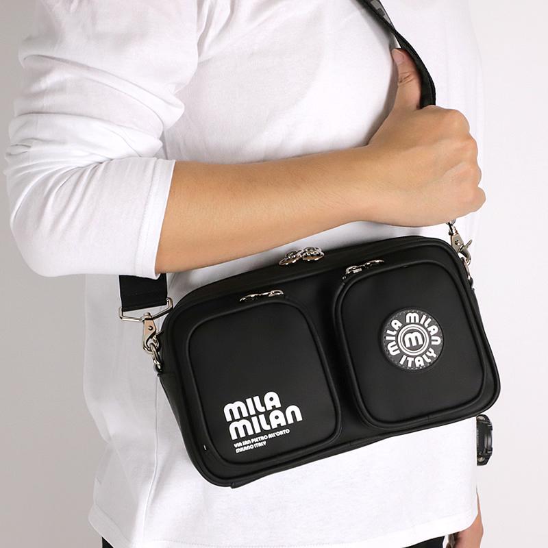 [ミラミラン] ショルダーバッグ ベスパ クロ mila milan（ミラ・ミラン） VESPA ベスパ ミニショルダーバッグ