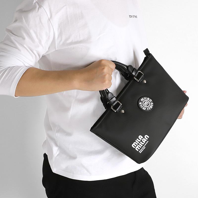 MILA MILAN ミラミラン ブラックトートバッグ mila milan MILA MILAN ミラミラン VESPA ベスパ ドライビング