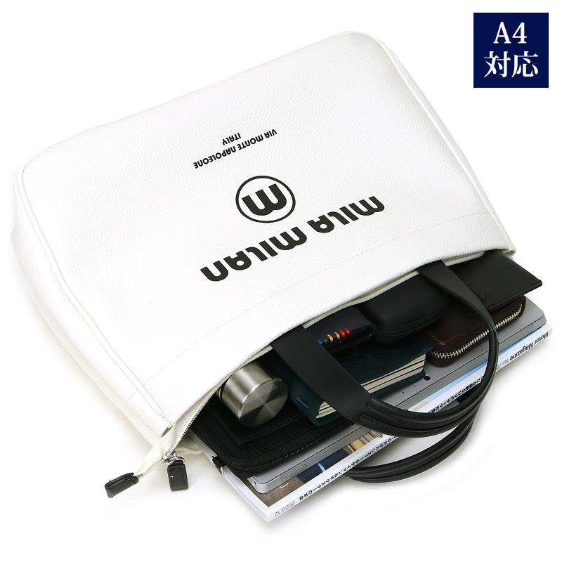 mila milan（ミラ・ミラン） Corso コルソ トートバッグ A4 合皮 防水