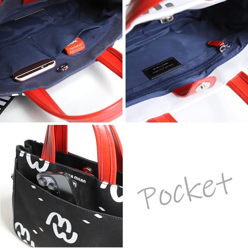 mila milan（ミラ・ミラン） MIMI ミミ ミニトートバッグ カートポーチ