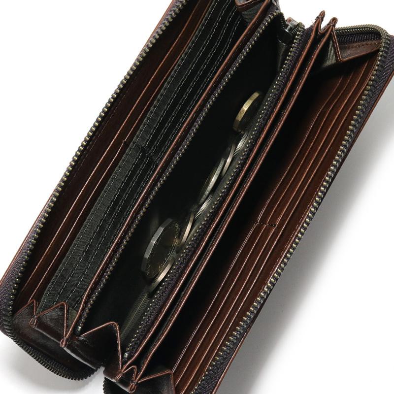 ZONALe（ゾナール） COMODO コモド ラウンドファスナー長財布 小銭入れ