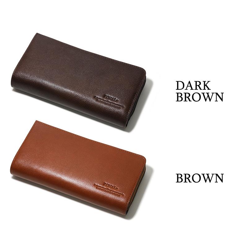 ZONALe（ゾナール） COMODO コモド L字ファスナー長財布 小銭入れあり