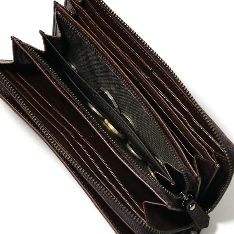 ZONALe（ゾナール） COMODO コモド L字ファスナー長財布 小銭入れあり