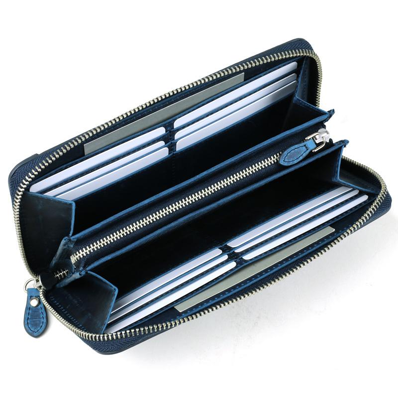 ZONALe（ゾナール） VINTAGE ヴィンテージ L字ファスナー長財布 小銭