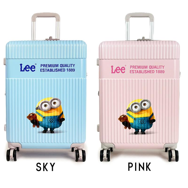 Lee（リー） ミニオンズ スーツケース キャリーケース 52L 58L 3.6kg 4