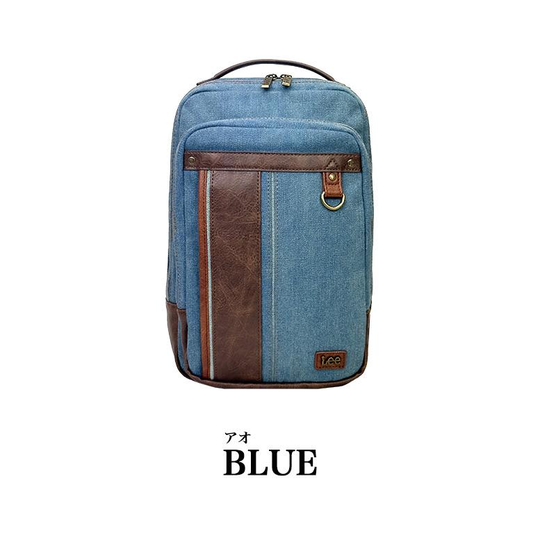 LEE-LE デニムボディバッグ Lee（リー） symbole シンボル ボディバッグ ワンショルダーバッグ
