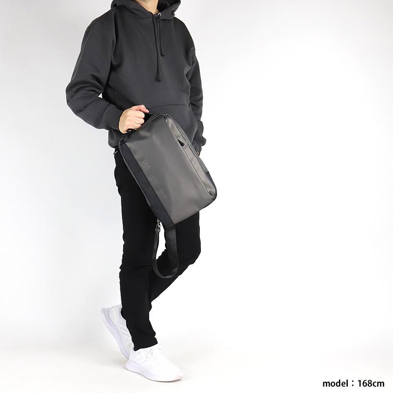 ノベルティ ショルダーバッグ Lee（リー） wisdom ウィズダム ボディバッグ リュック 2WAY ワン