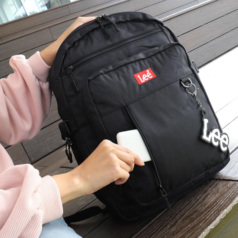 Lee リー Debbie デビー スリュック デイパック バックパック 30L B4 PC収納 軽量 320-4911 メンズ レディース ジュニア 男子 女子 学生｜watermode｜14