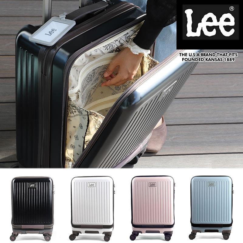 Lee（リー） スーツケース キャリーケース 37L 47cm 3.2kg 1〜3泊 4輪