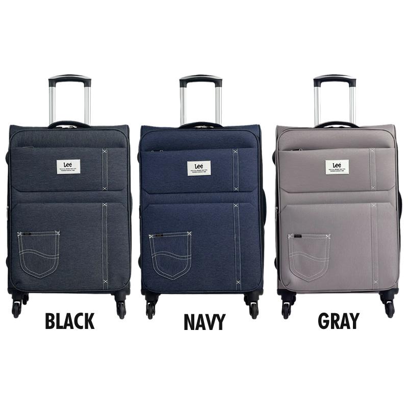 Lee（リー） スーツケース ソフトキャリー 55L 63L 59cm 3.2kg 3泊 4泊